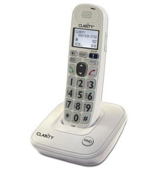 CLARITY-D704 40dB Amplified Cordless Telephone